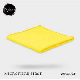 Microfibre tricot First jaune
