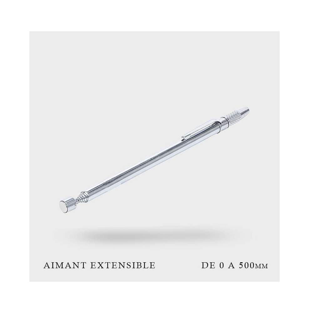 Aimant flexible - 500 mm - force de traction 0,5 kg