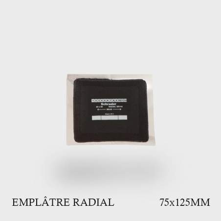 Emplâtre radial SR120 75X125MM Schrader