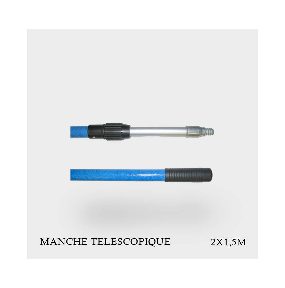 Manche télescopique 2 x 1,5m