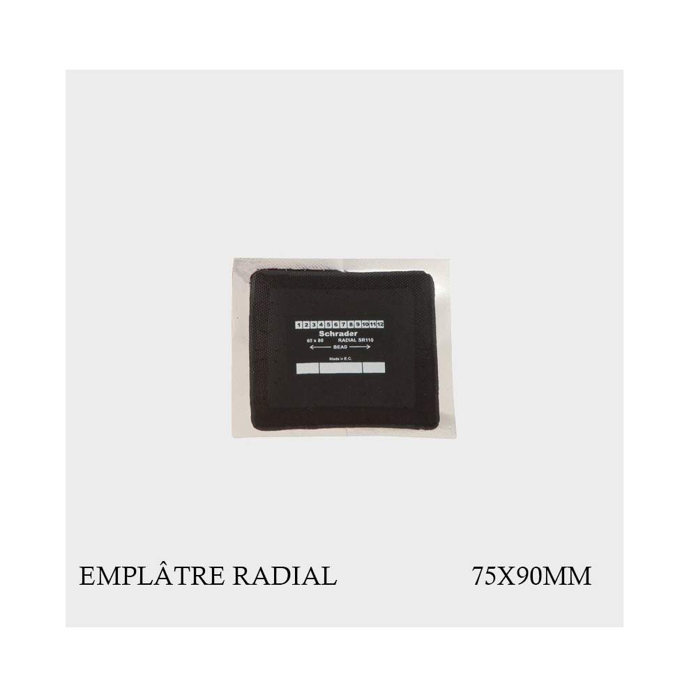 Emplâtre radial SR115 75X90MM