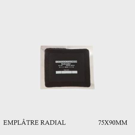 Emplâtre radial SR115 75X90MM