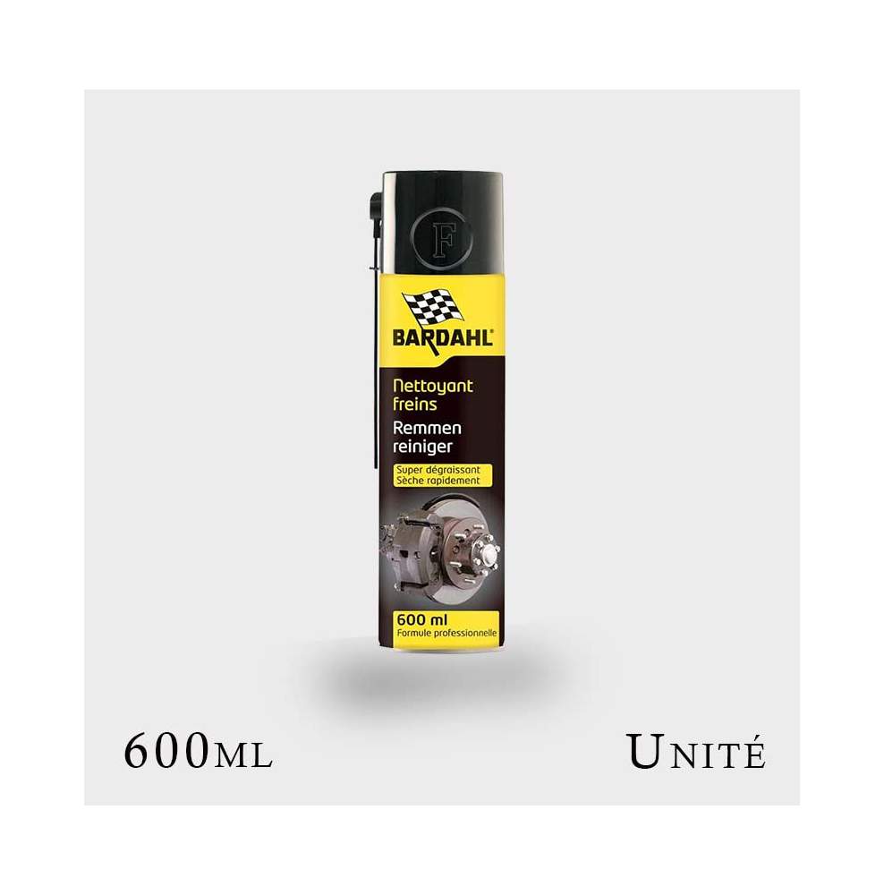 NETTOYANT FREIN BARDAHL 600ml A L'UNITE